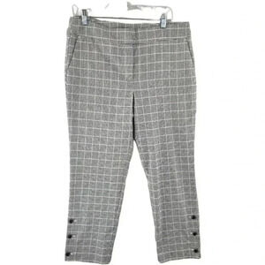 Ann Taylor Checkered Women's Crop Pants 8